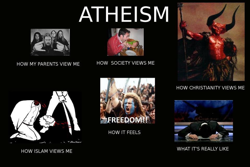 How people view atheists