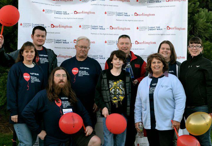 The Treasure Valley Coaltion of Reason Light the Night Team